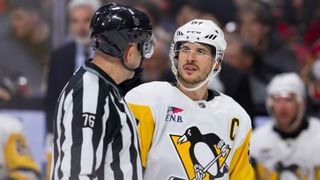 Survey Says: What rule would you change in NHL? taken at PPG Paints Arena (Penguins). Photo by GETTY